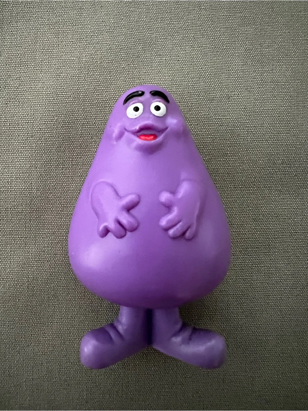 Vintage McDonald’s 1995 Grimace 3” Happy Meal Toy Figure Character